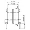 JJ-1001\EE-10 臥式雙槽 (2+2)PIN
