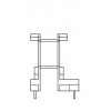 PQ-2620-6/PQ2620立式5+5PIN 安規(guī)骨架