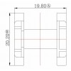 EF-2005/EF-20臥式(5+5PIN)