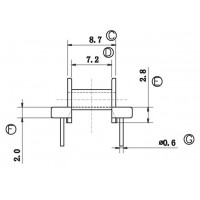 HR-EM15-02/EM15臥式(5+5PIN)