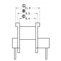 HR-EE16-04/EE16臥式(5+5PIN)