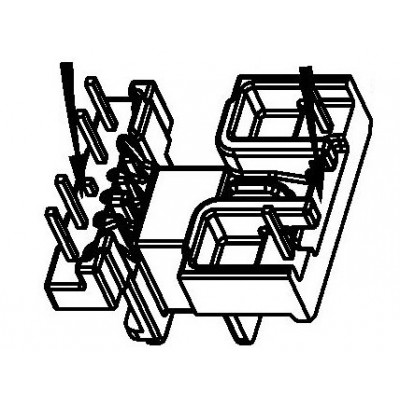 RH-EE-1802/EE-18臥式(5+2PIN)