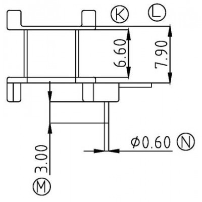 RM-0603/RM-06立式(單邊4PIN)