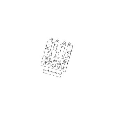 RH-EE-1817/EE-18臥式(5+2+4PIN)