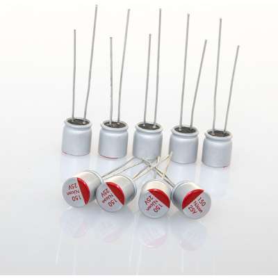 插件固態(tài): 25v/150uf 6.3×7mm