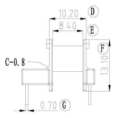 EE-1608-2/EE16臥式(5+5PIN)