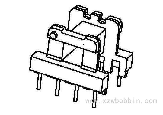 EE-19/EE19臥式(4+4PIN)