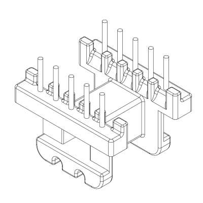 SR-EE-1902/EE-19臥式單槽(5+5)PIN