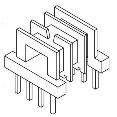 ZS-1013 臥式EE-10(4+4)PIN