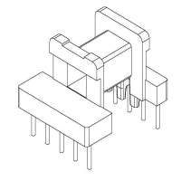 XHY-EE-1608-5/EE16臥式(5+5PIN)