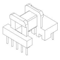 XHY-EE-1608-6/EE16臥式(5+5PIN)