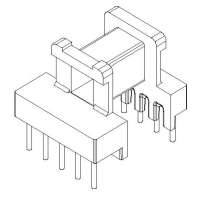 XHY-EE-1608-9/EE16臥式(5+5PIN)