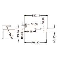 XH-P1901-1/EPC19外殼NO PIN)