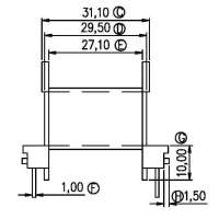 EE-4201-1/EE-42臥式(8+8PIN)
