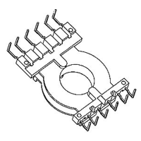 HXX-EQ3601-6P EQ36安規(guī)螃蟹腳立式6+6針