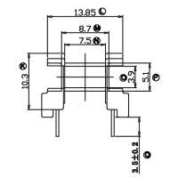 SL-1202-1/EF-12.6臥式(4+4)PIN