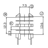 SL-2002/EF-20立式(3+3)PIN