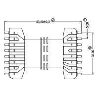 SL-4301/EFD-43臥式(8+8)PIN