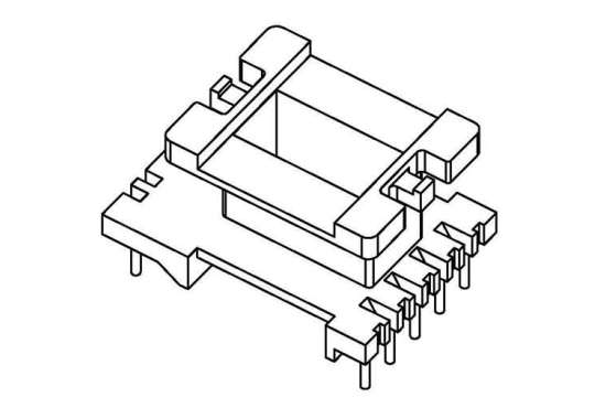 JS-2405/EE24立式(5+2PIN)排距24.2 腳距3.75 5.0