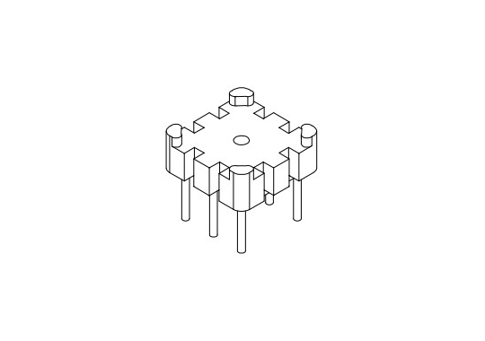 HX-006 磁環(huán)底座 3+3針 BASE
