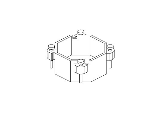 HX-045 磁環(huán)外殼底座 2+2針 BASE