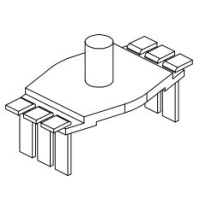 HX-068 磁環(huán)底座 無針 BASE