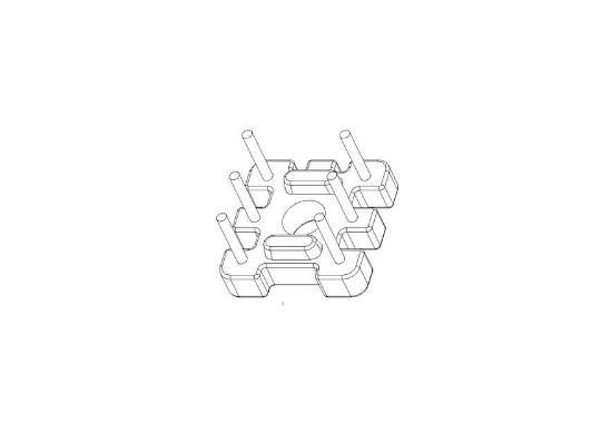 HXC-031 磁環(huán) 底座3+3針 BASE