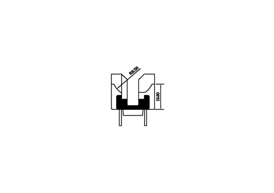 HXC-2417 磁環(huán) 底座2+2針 BASE