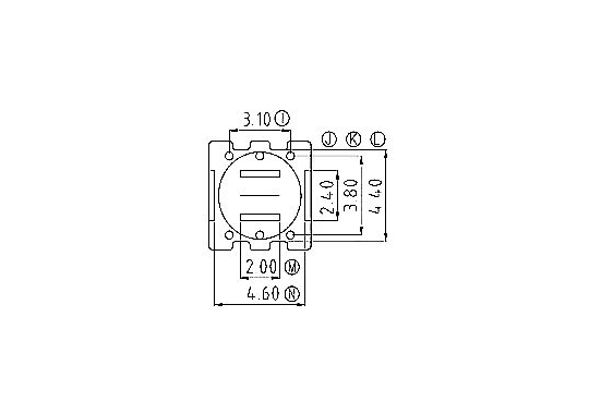 HXL-001 磁環(huán) 底座3+3針 BASE
